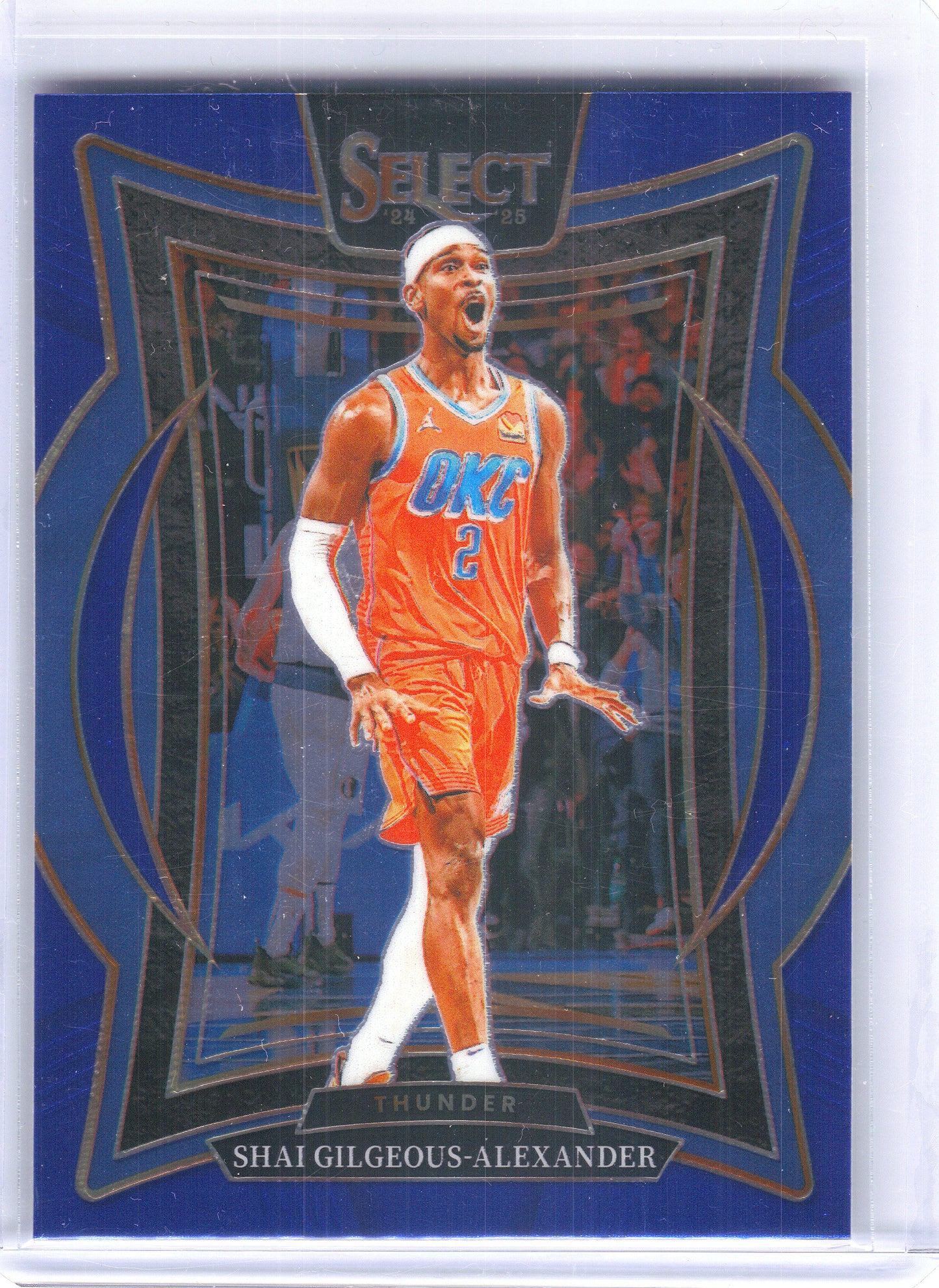 2024-25 Panini Select #36 Shai Gilgeous-Alexander Blue (Retail) Oklahoma City Thunder