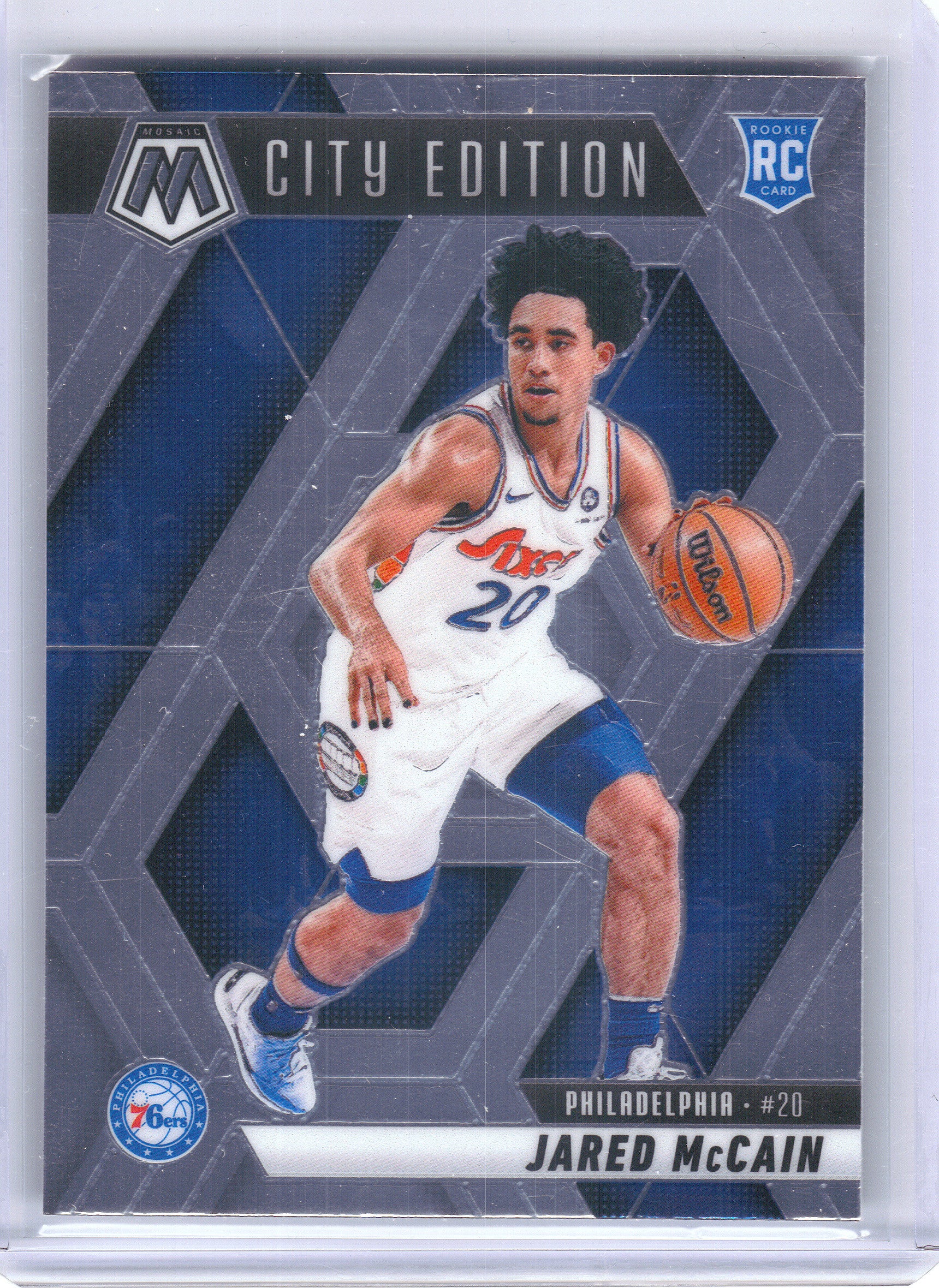 2024-25 Panini Mosaic #277 Jared McCain Philadelphia 76ers