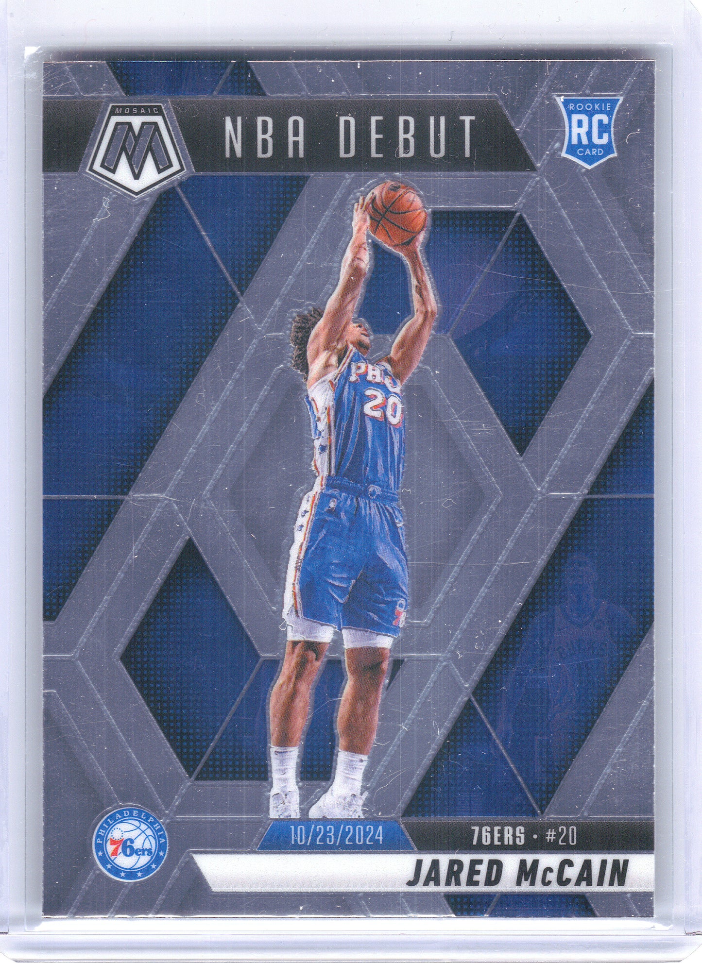 2024-25 Panini Mosaic #263 Jared McCain Philadelphia 76ers