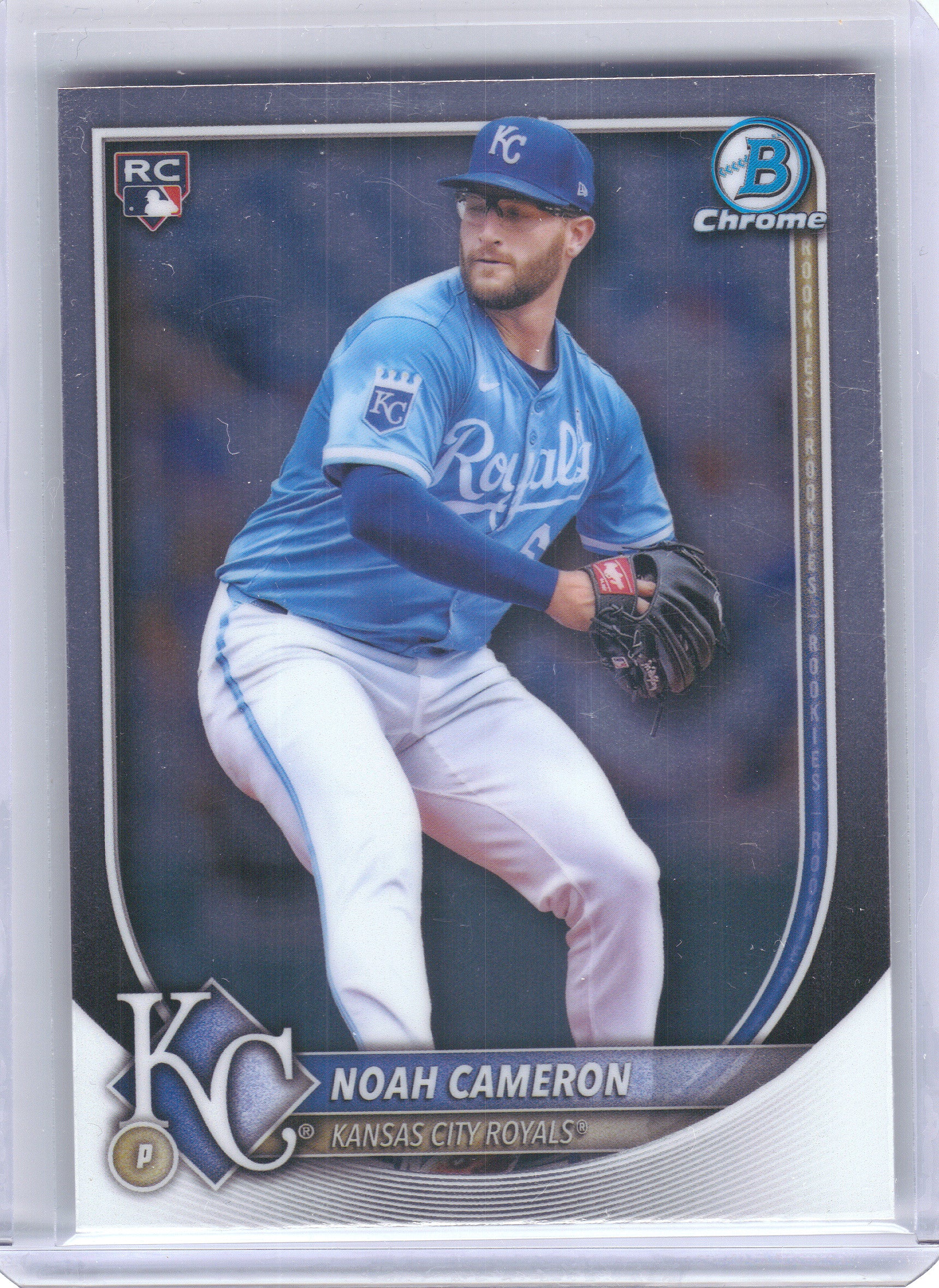 2025 Bowman Chrome #67 Noah Cameron Kansas City Royals Rookie