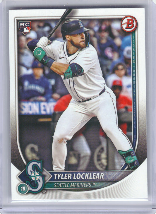 2025 Bowman #93 Tyler Locklear Seattle Mariners Rookie