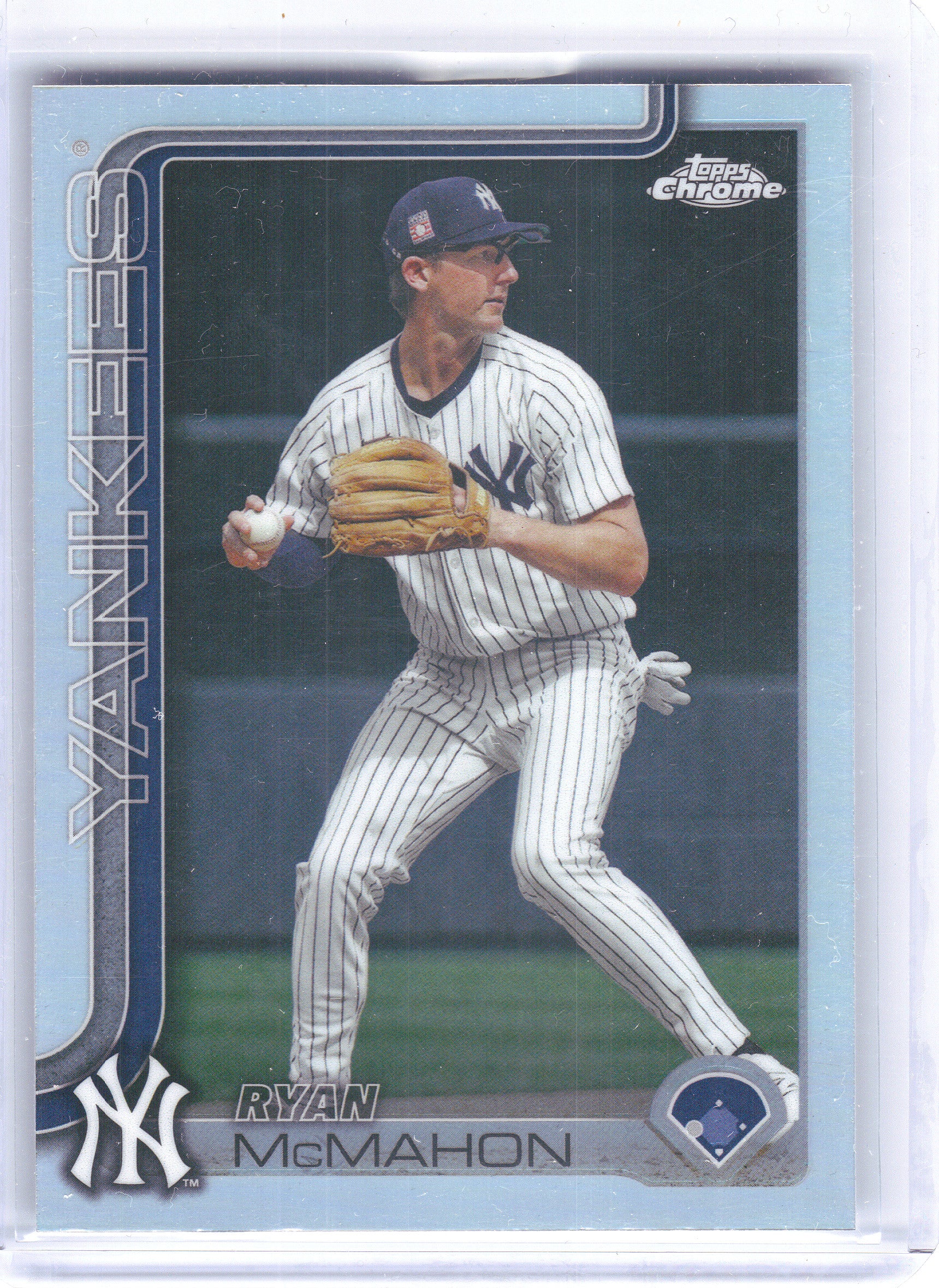 2025 Topps Chrome Update #USC66 Ryan McMahon Refractors New York Yankees