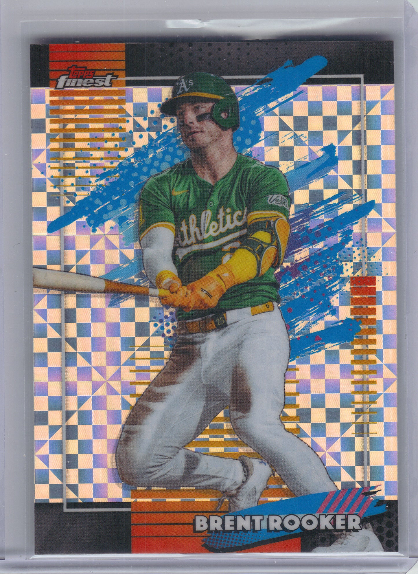 2026 Finest #126 Brent Rooker X-Fractors Athletics