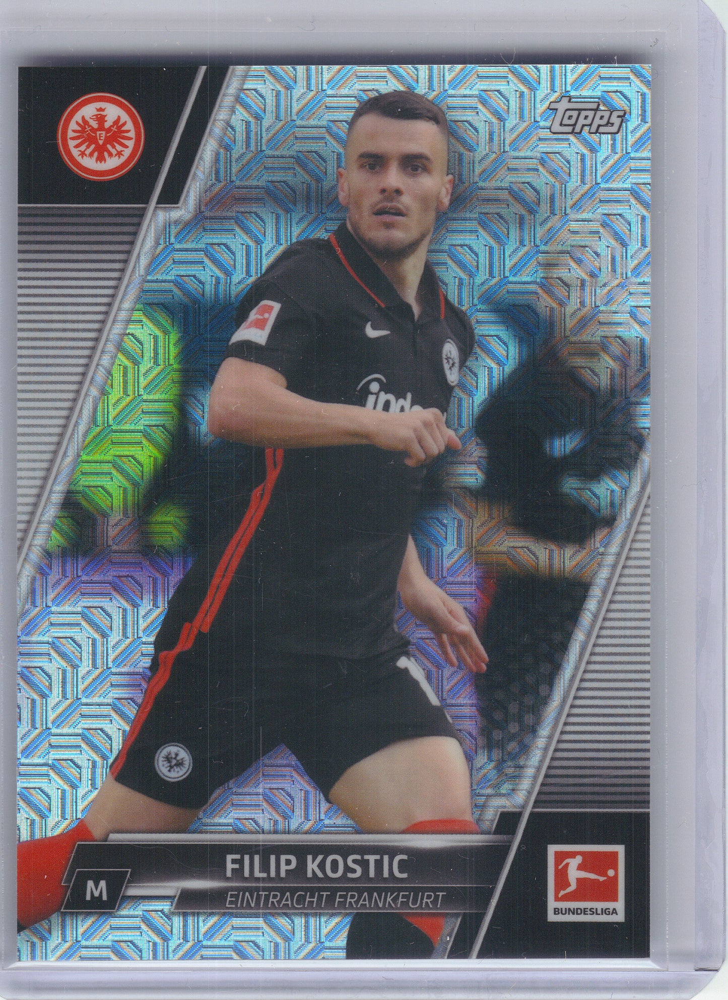 2021-22 Topps Bundesliga Japan Edition #35 Filip Kostic Mojo Eintracht Frankfurt