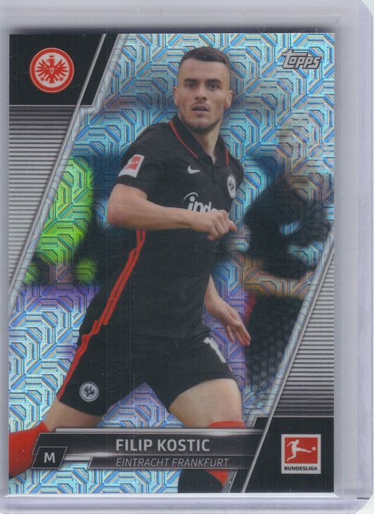 2021-22 Topps Bundesliga Japan Edition #35 Filip Kostic Mojo Eintracht Frankfurt