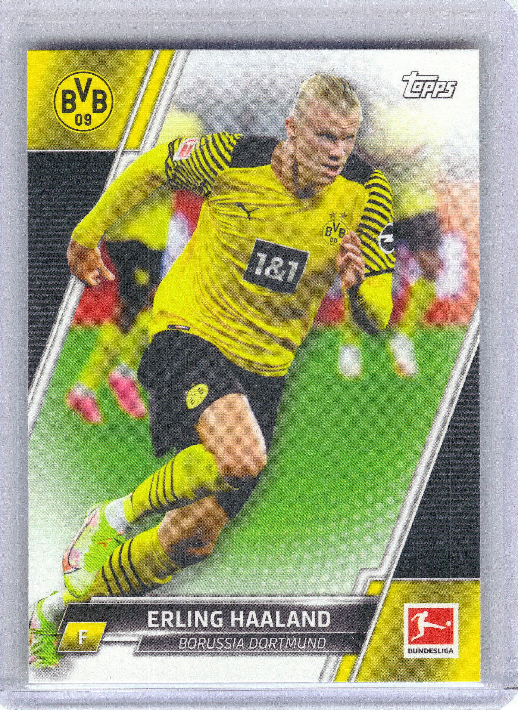 2021-22 Topps Bundesliga Japan Edition #30 Erling Haaland Borussia Dortmund