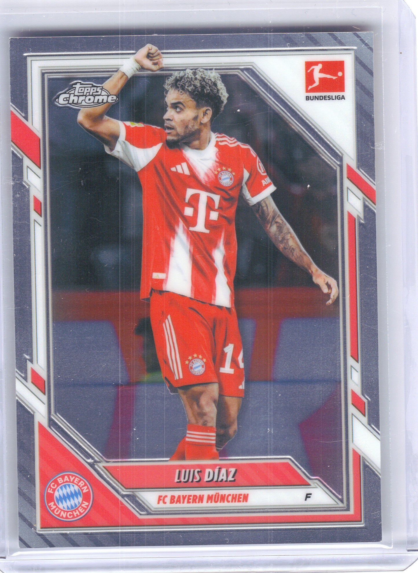 2025-26 Topps Chrome Bundesliga #83 Luis Díaz FC Bayern Munchen