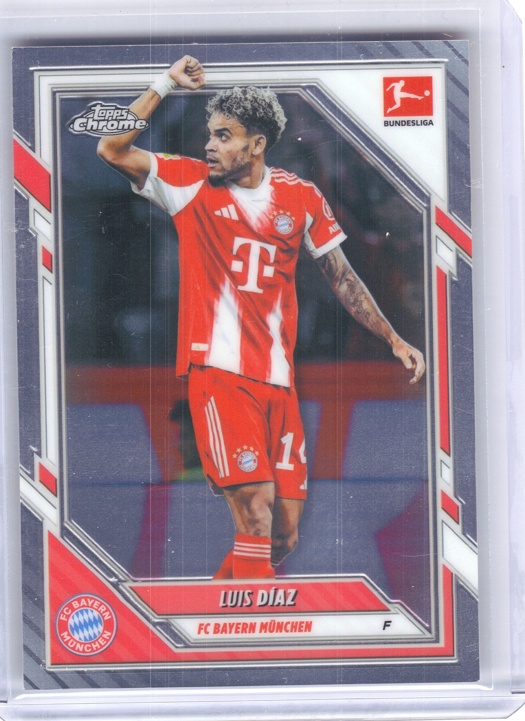 2025-26 Topps Chrome Bundesliga #83 Luis Díaz FC Bayern Munchen