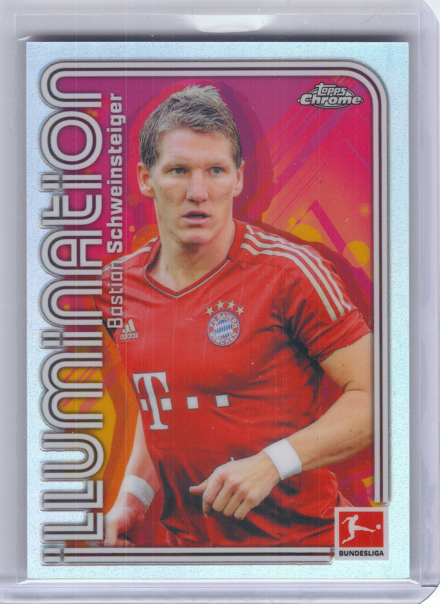 2025-26 Topps Chrome Bundesliga #ILU-8 Bastian Schweinsteiger Illumination FC Bayern Munchen