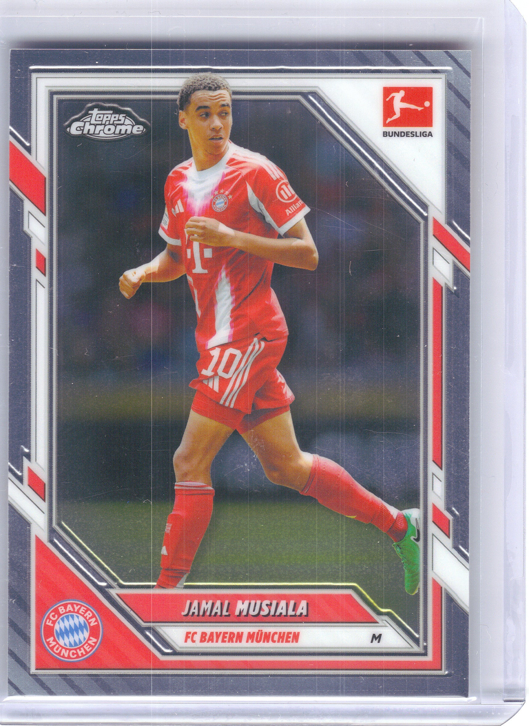 2025-26 Topps Chrome Bundesliga #81 Jamal Musiala FC Bayern Munchen
