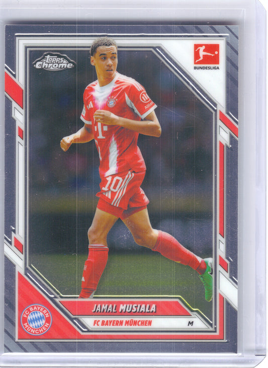 2025-26 Topps Chrome Bundesliga #81 Jamal Musiala FC Bayern Munchen