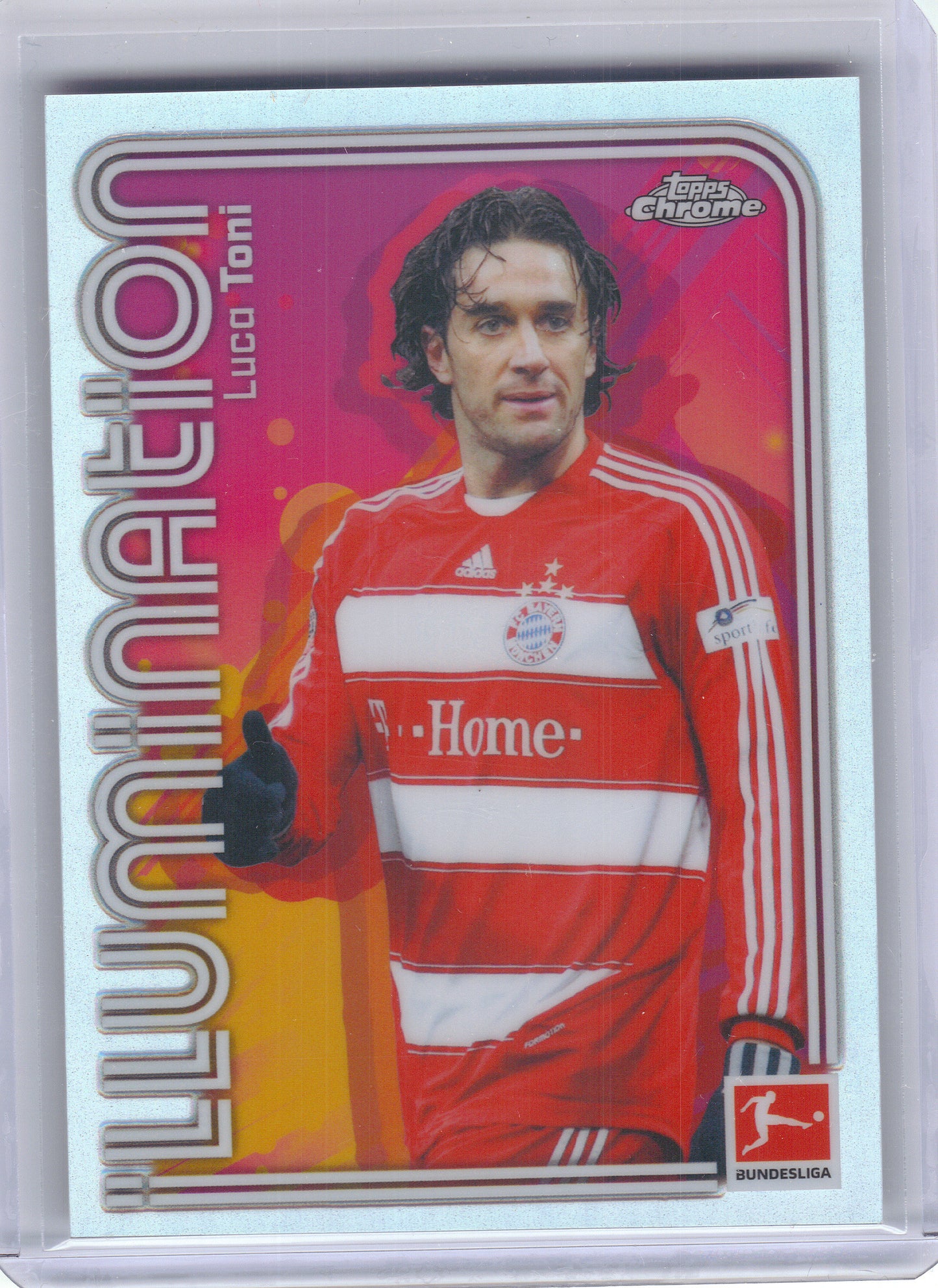 2025-26 Topps Chrome Bundesliga #ILU-17 Luca Toni Illumination FC Bayern Munchen
