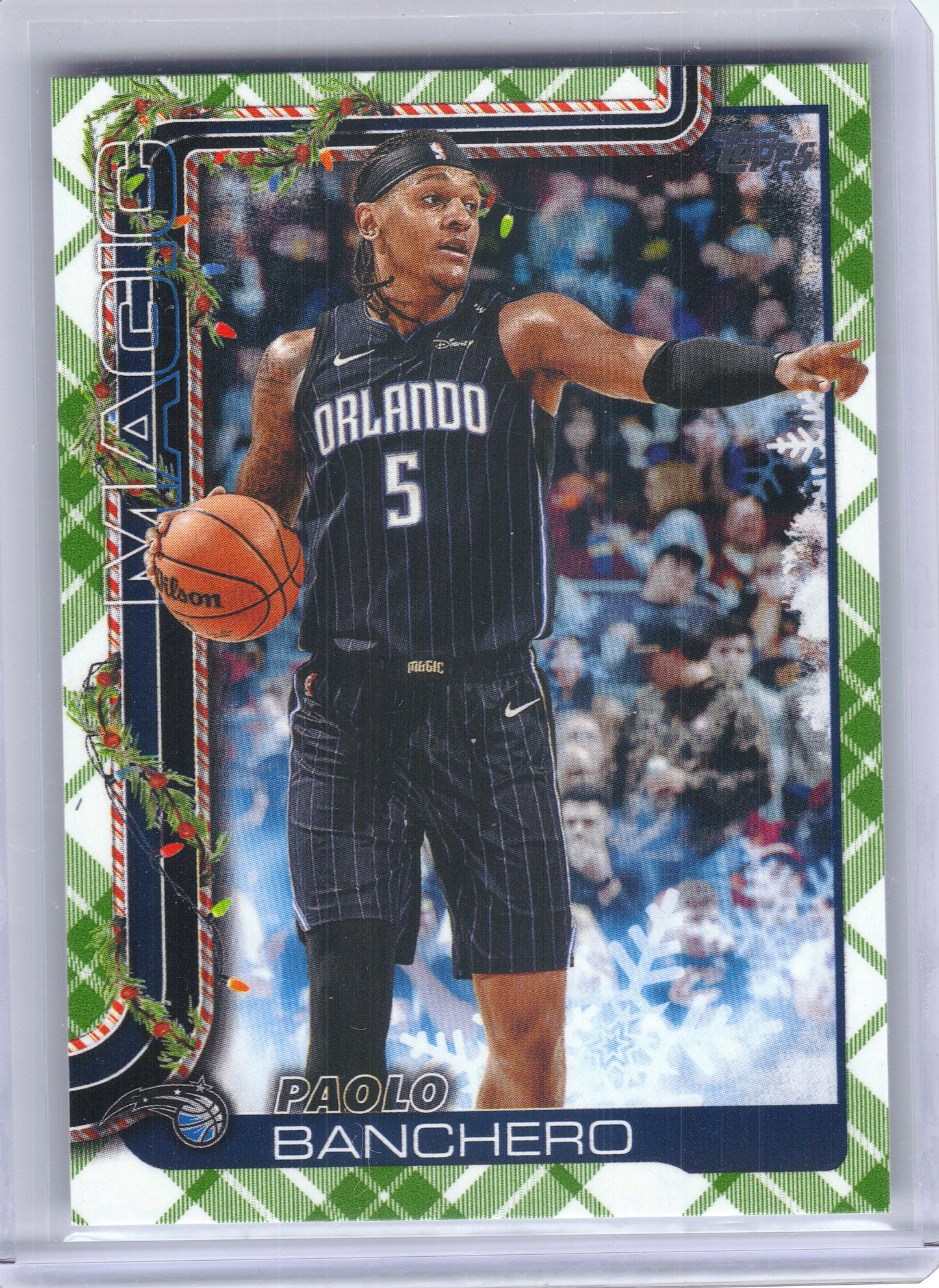 2025-26 Topps Holiday #H68 Paolo Banchero Orlando Magic