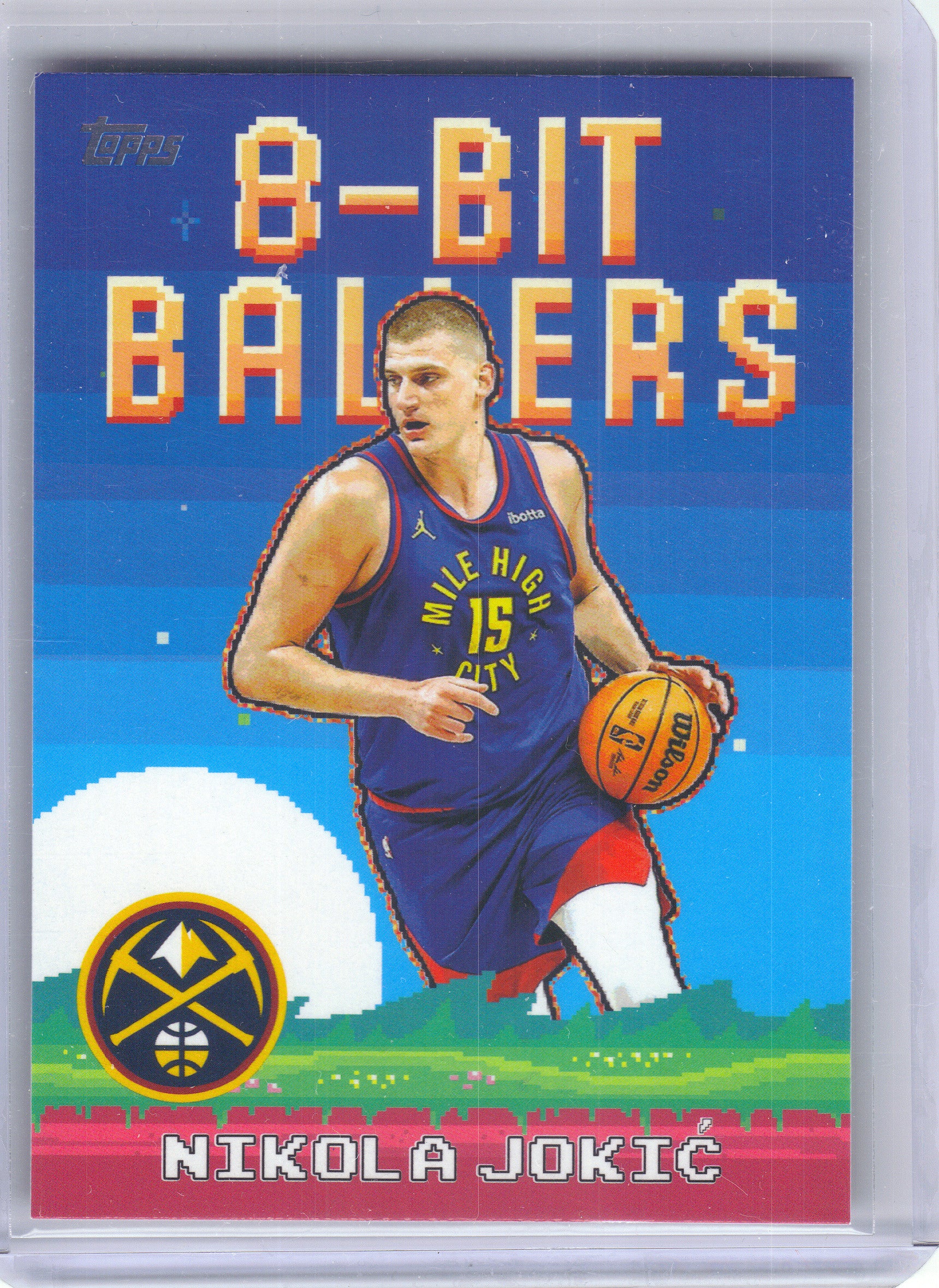 2025-26 Topps #8B-20 Nikola Jokić 8-Bit Ballers Denver Nuggets