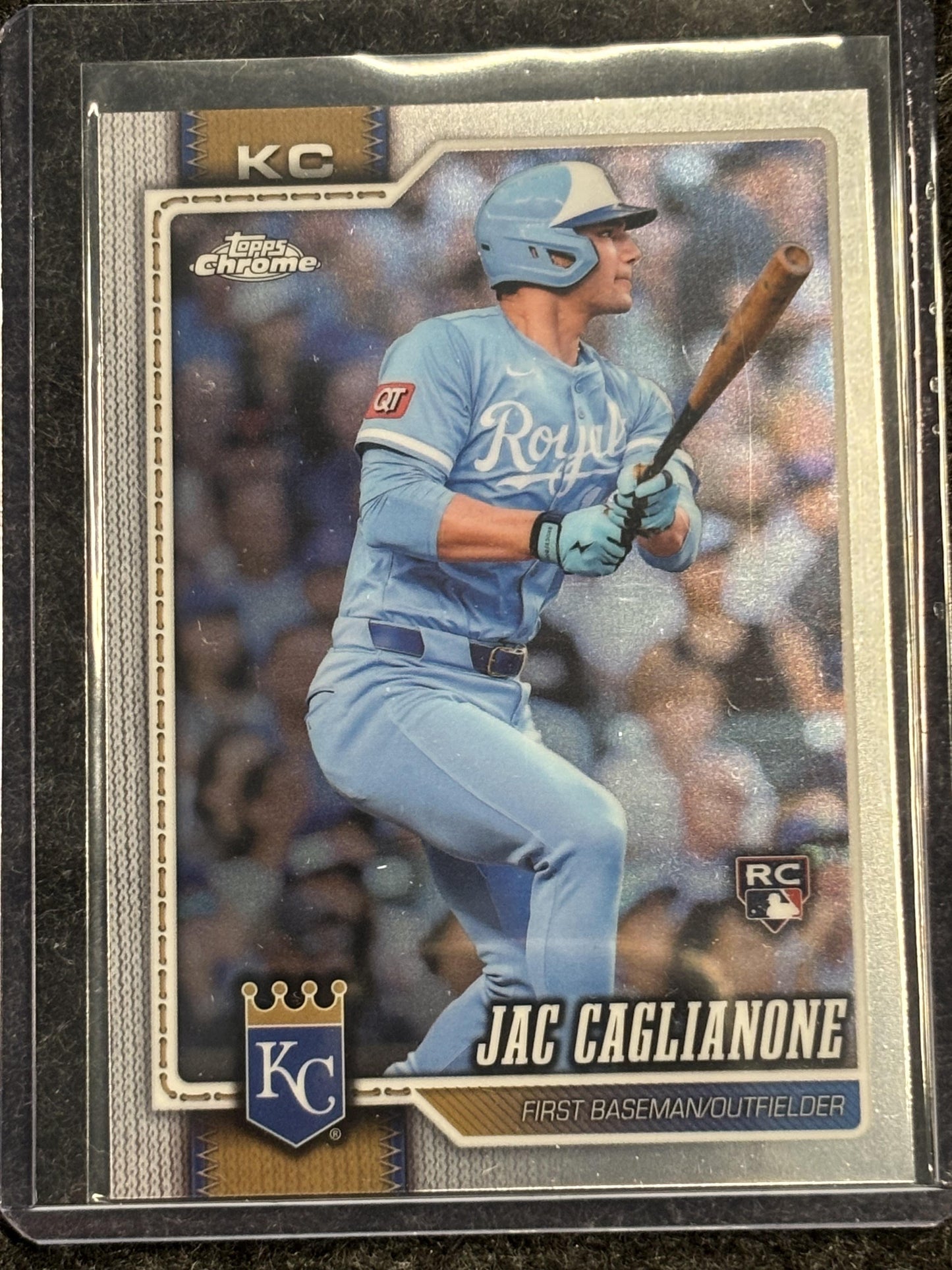 2026 Topps Chrome #131 Jac Caglianone Kansas City Royals Rookie