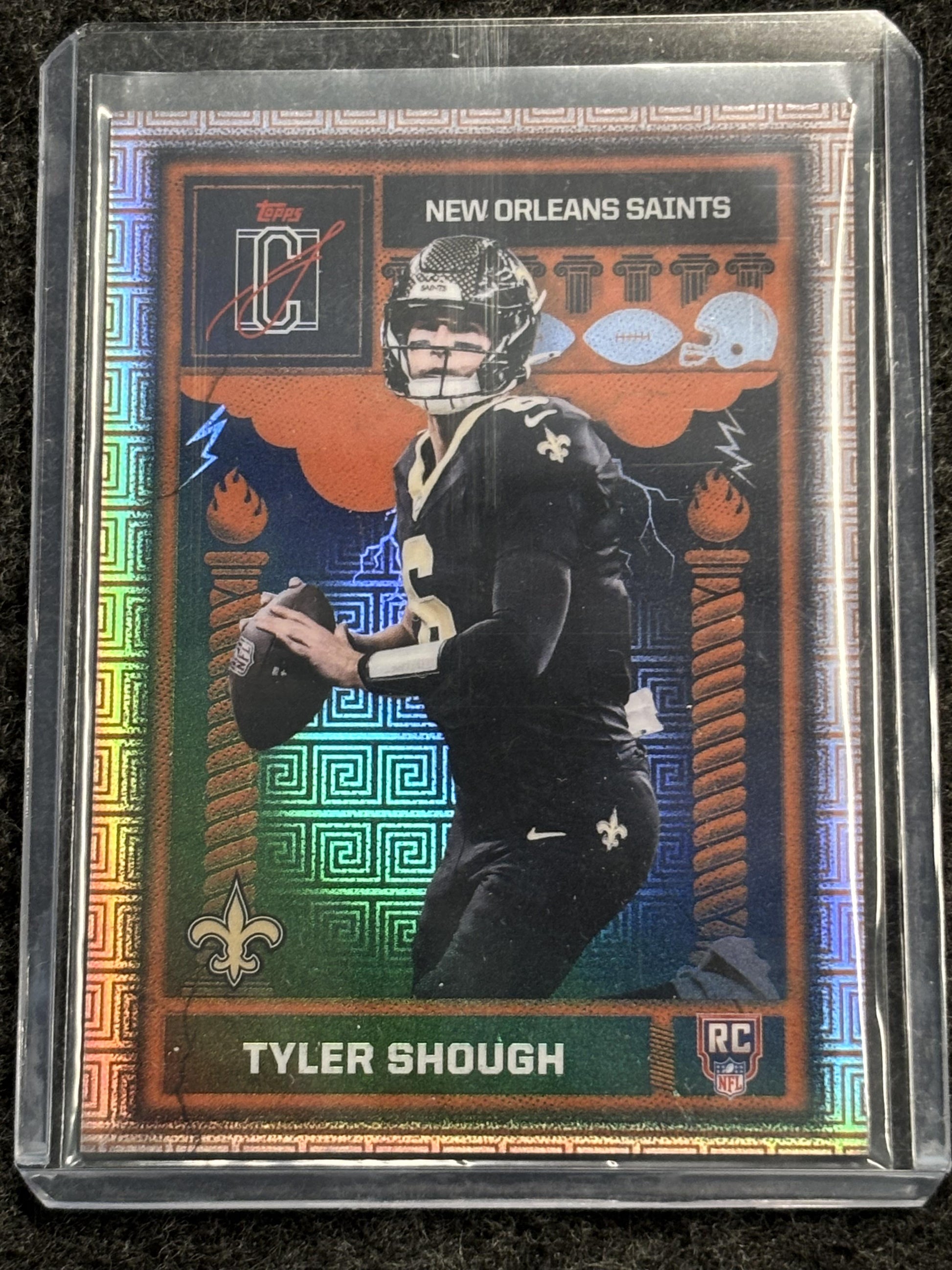 2025 Topps Signature Class #OD-17 Tyler Shough Odyssey New Orleans Saints