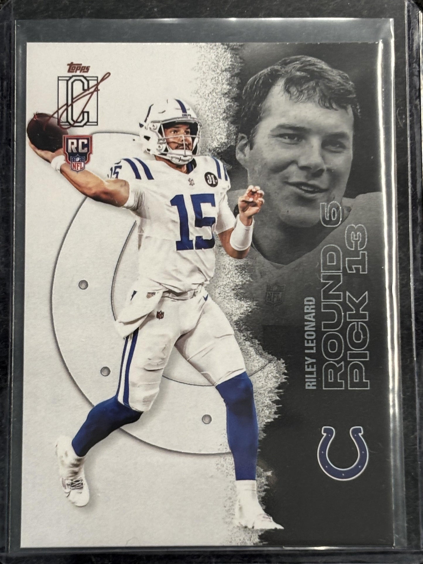 2025 Topps Signature Class #116 Riley Leonard Indianapolis Colts Rookie