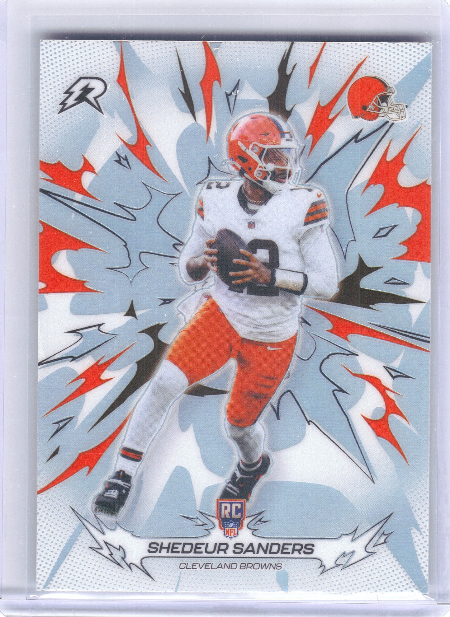2025 Topps Resurgence #121 Shedeur Sanders Refractor Cleveland Browns Rookie