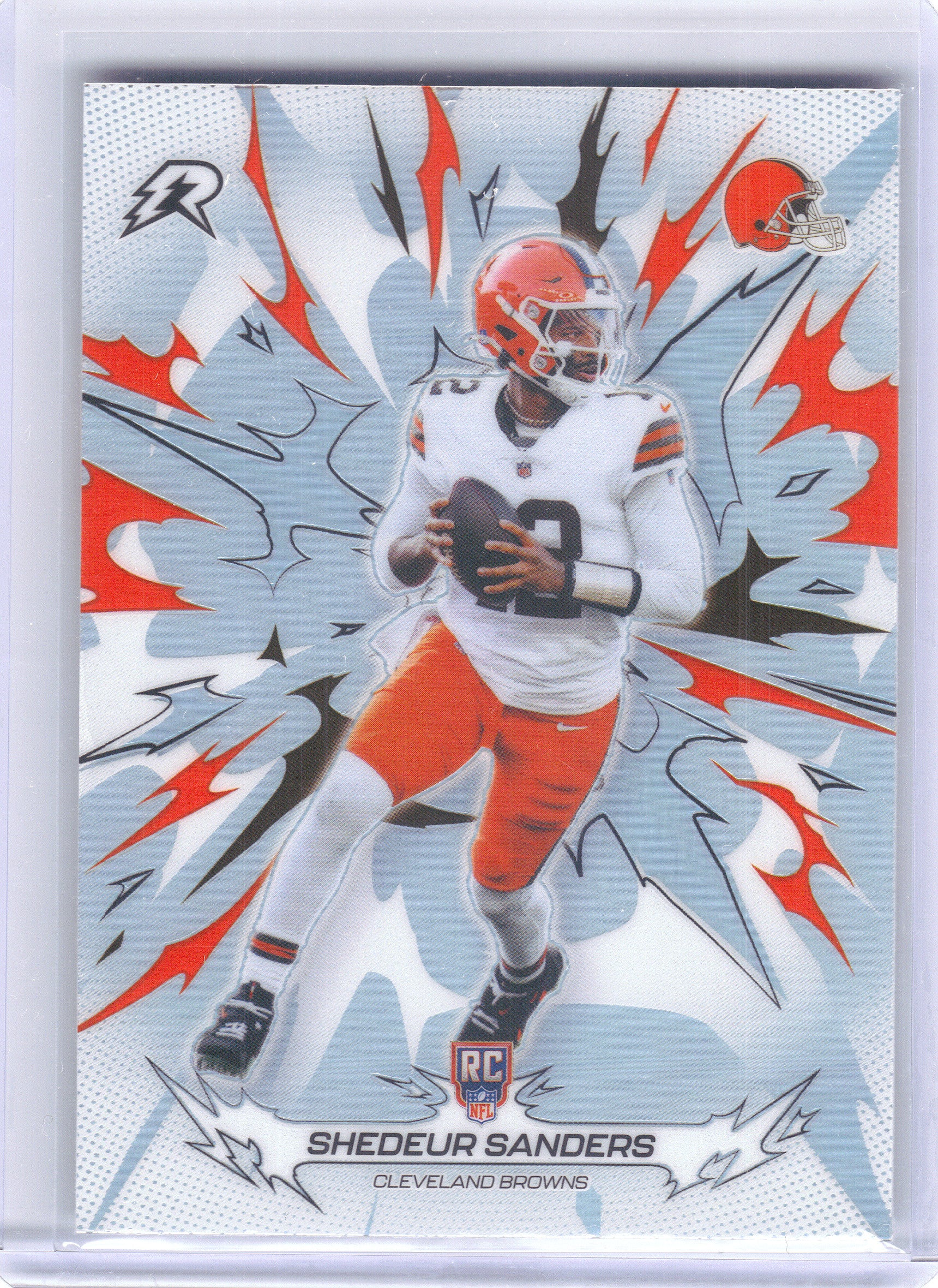 2025 Topps Resurgence #121 Shedeur Sanders Refractor Cleveland Browns Rookie