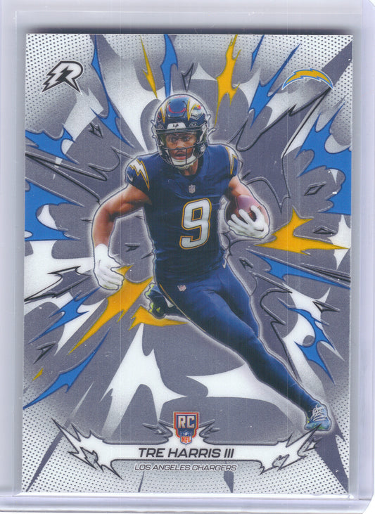 2025 Topps Resurgence #151 Tre Harris III Los Angeles Chargers RC