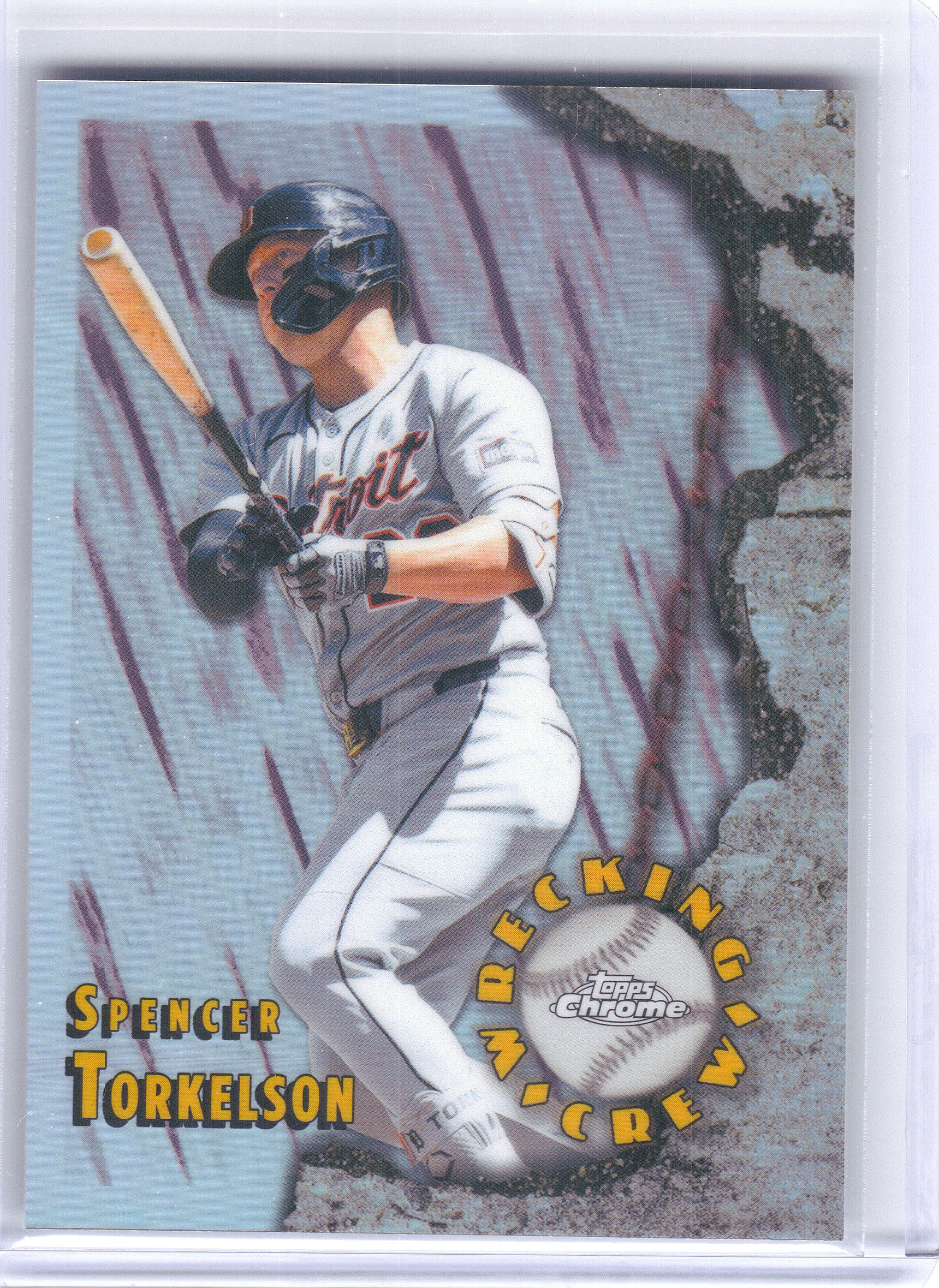 2026 Topps Chrome #WC-19 Spencer Torkelson Wrecking Crew Detroit Tigers