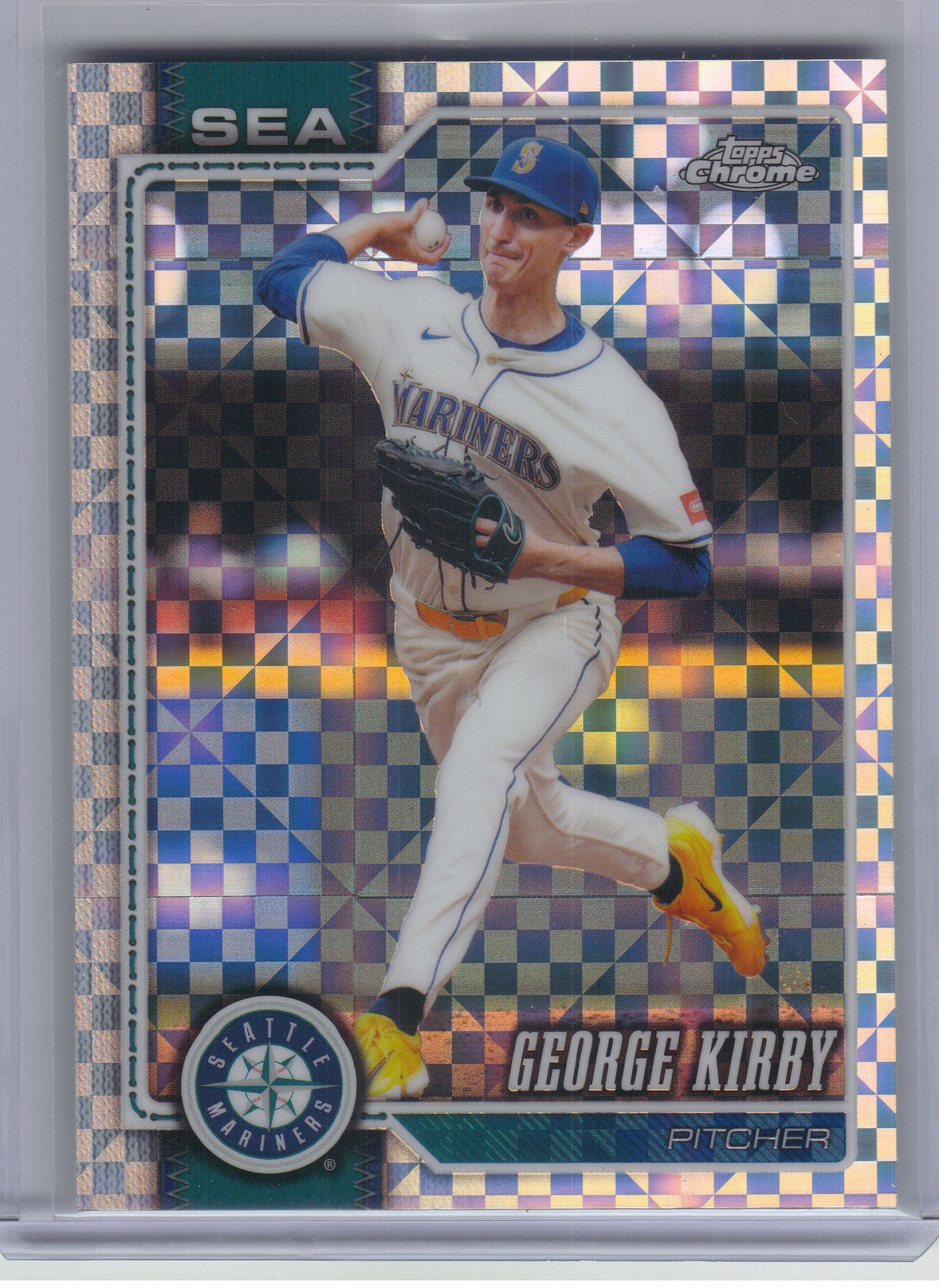 2026 Topps Chrome #216 George Kirby X-Fractors Seattle Mariners