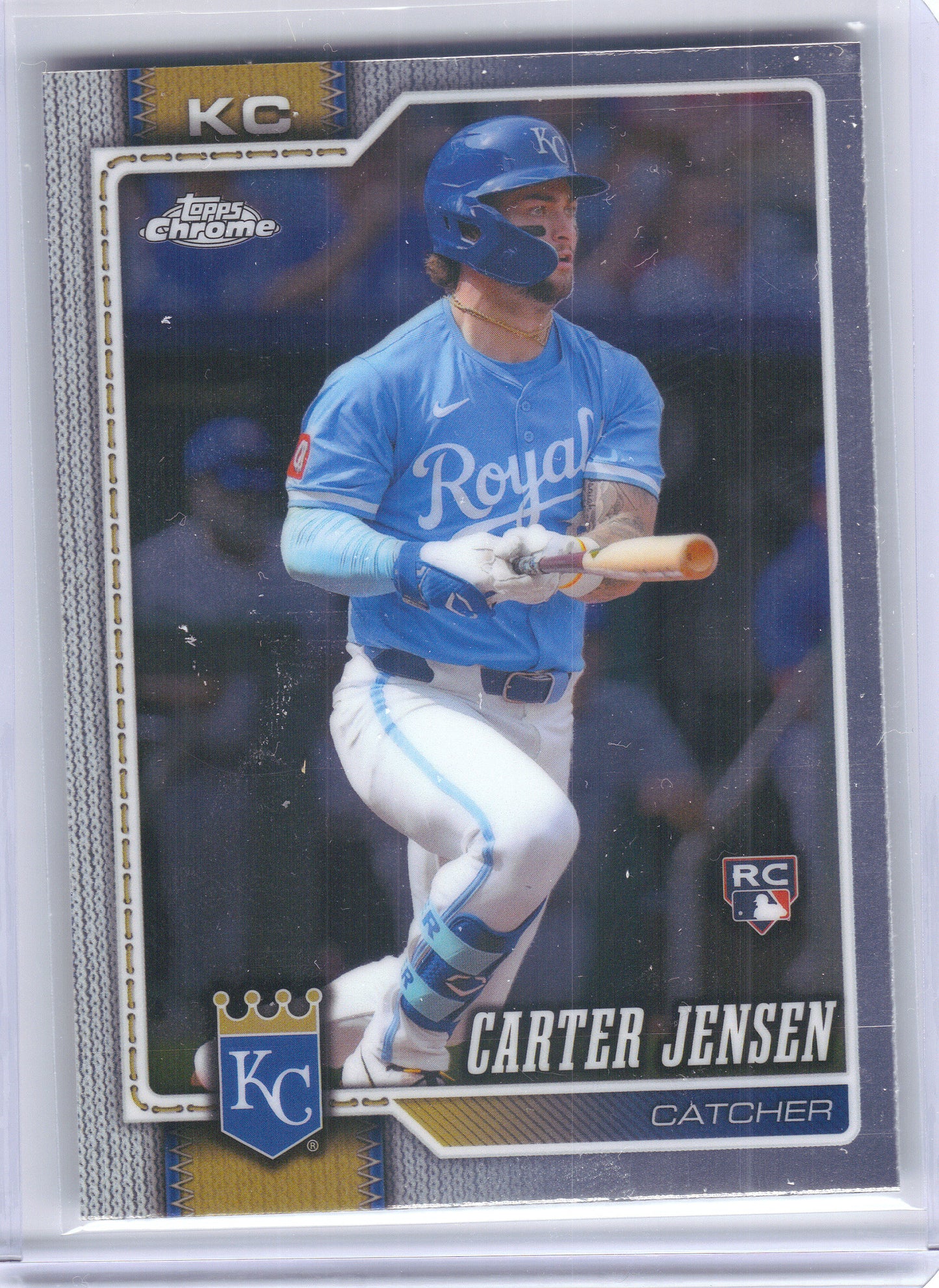 2026 Topps Chrome #39 Carter Jensen Kansas City Royals RC