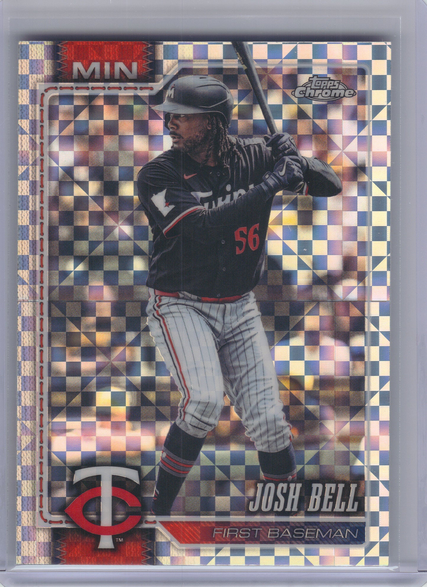 2026 Topps Chrome #24 Josh Bell X-Fractors Minnesota Twins