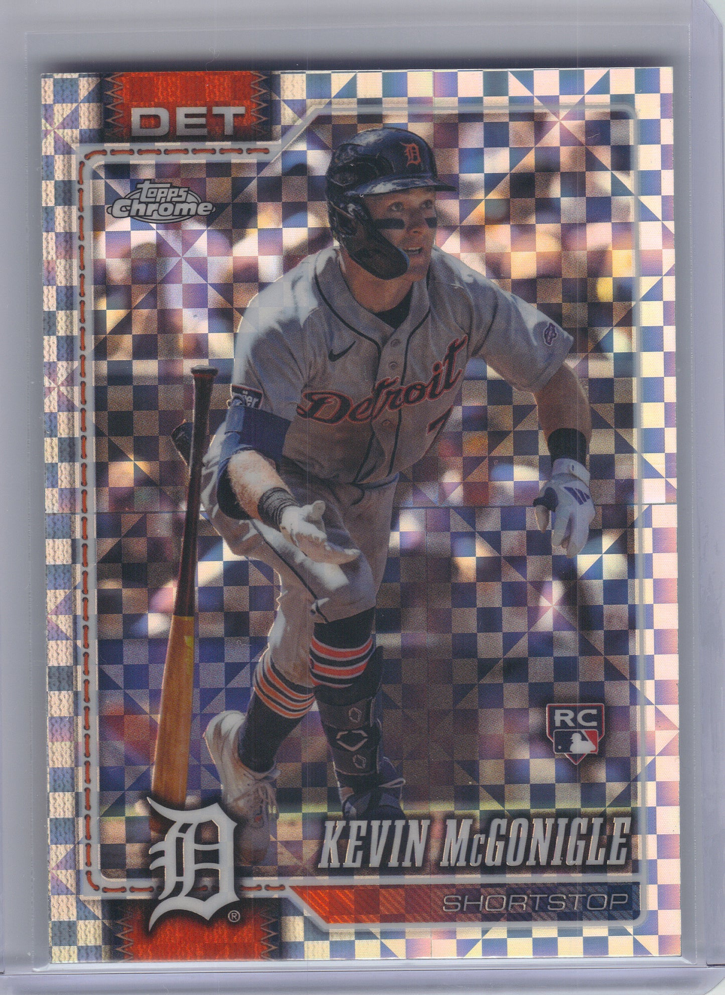 2026 Topps Chrome #16 Kevin McGonigle X-Fractors Detroit Tigers RC