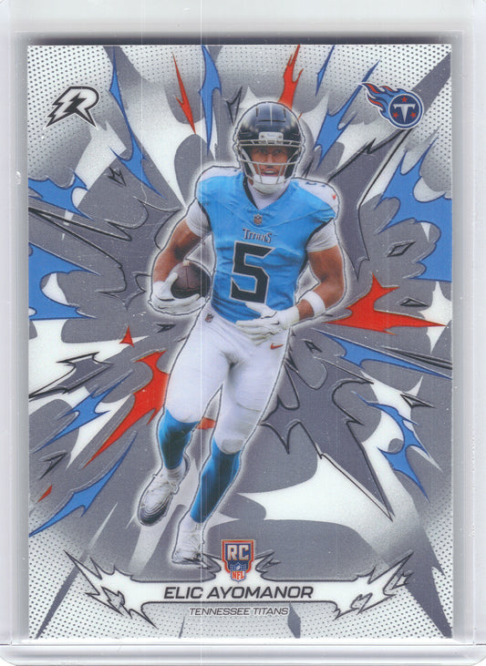 2025 Topps Resurgence #195 Elic Ayomanor Tennessee Titans RC