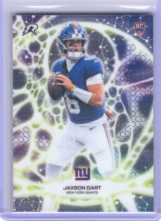 2025 Topps Resurgence #PT-10 Jaxson Dart Protonyx New York Giants