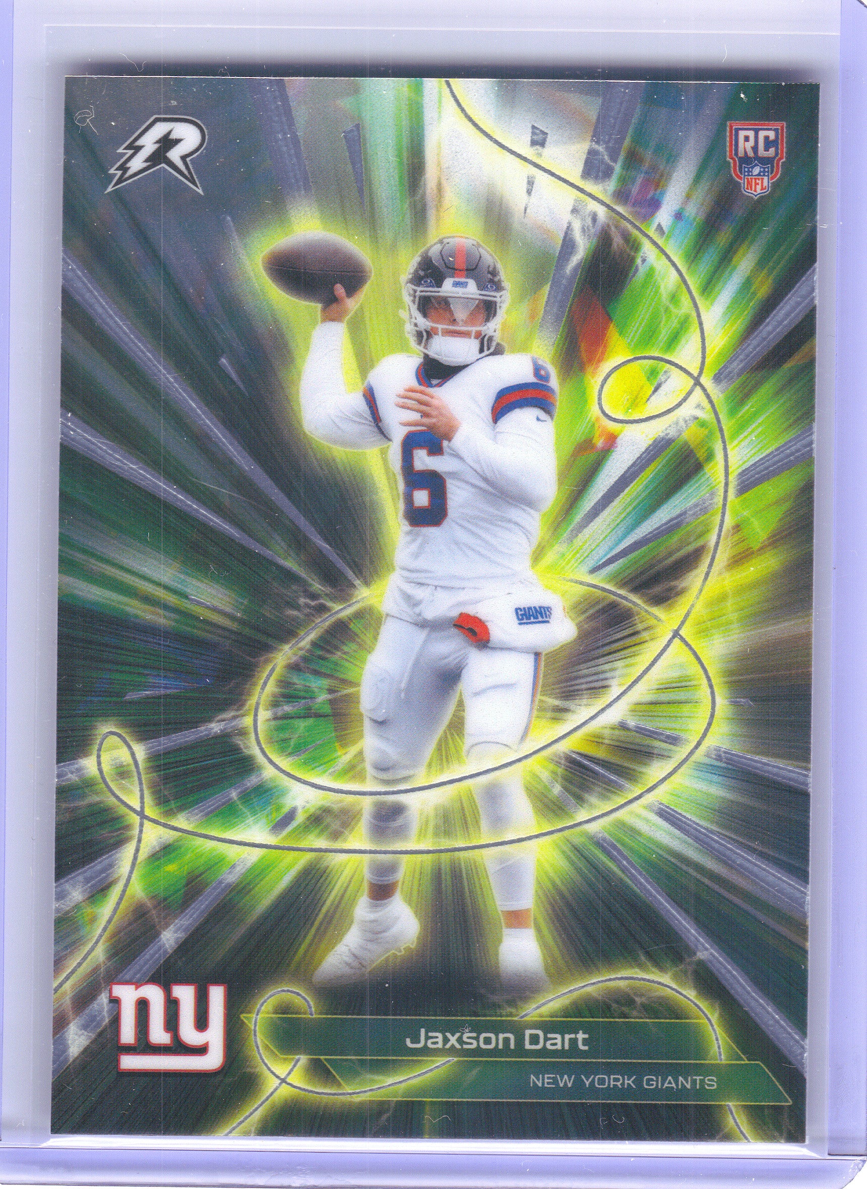 2025 Topps Resurgence #C-13 Jaxson Dart Conductors New York Giants