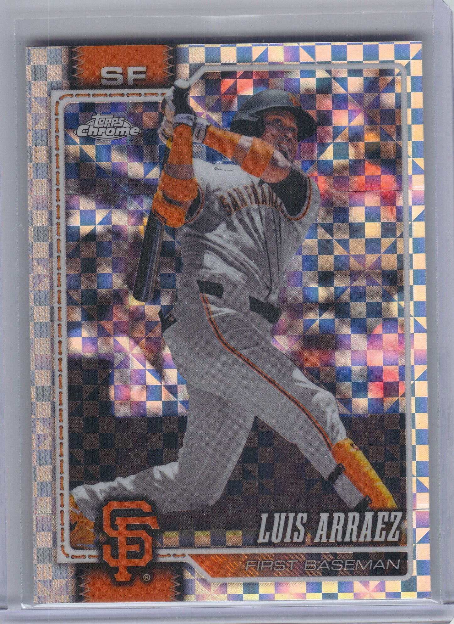 2026 Topps Chrome #168 Luis Arraez X-Fractors San Francisco Giants