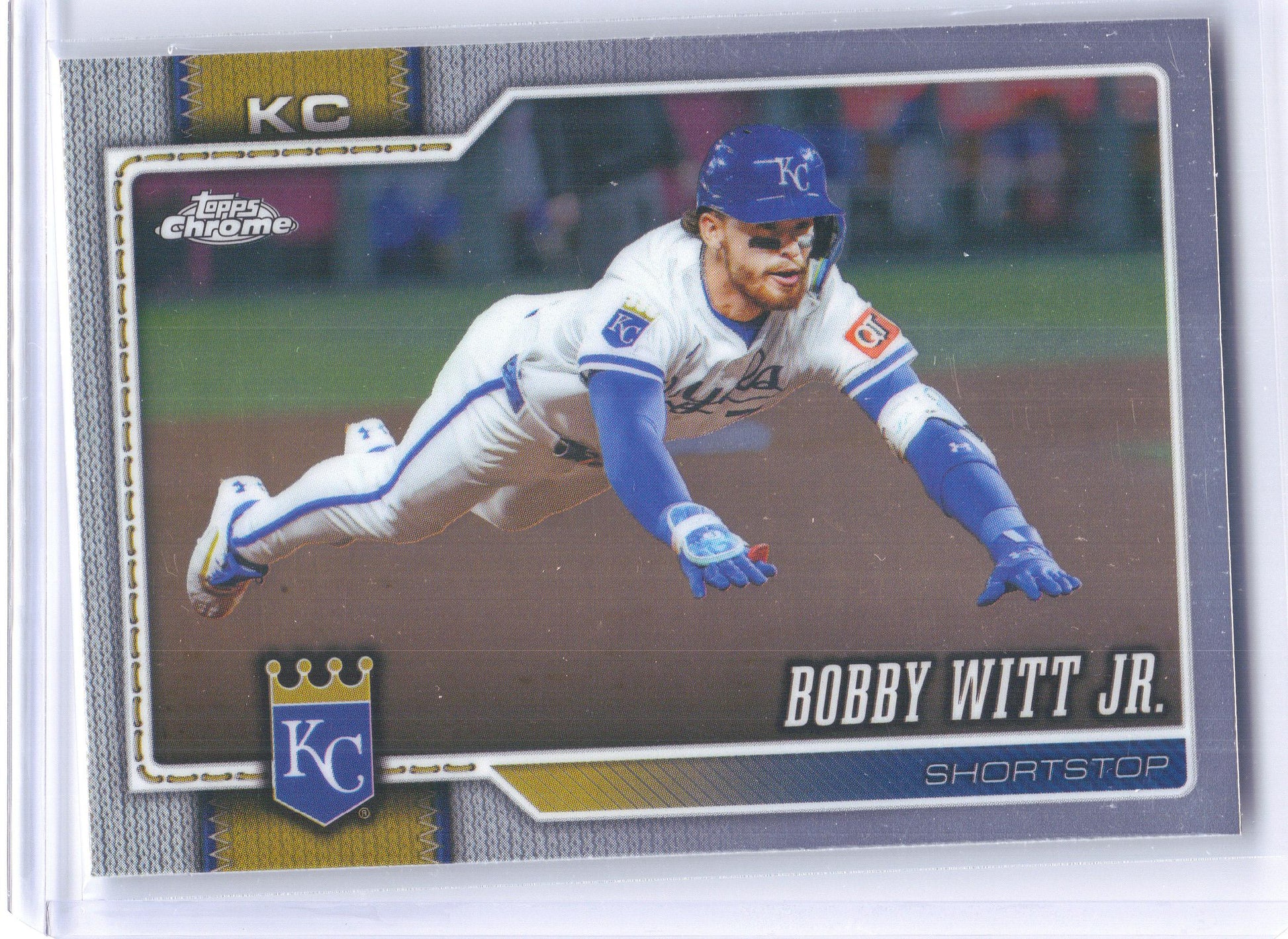 2026 Topps Chrome #12 Bobby Witt Jr. Kansas City Royals