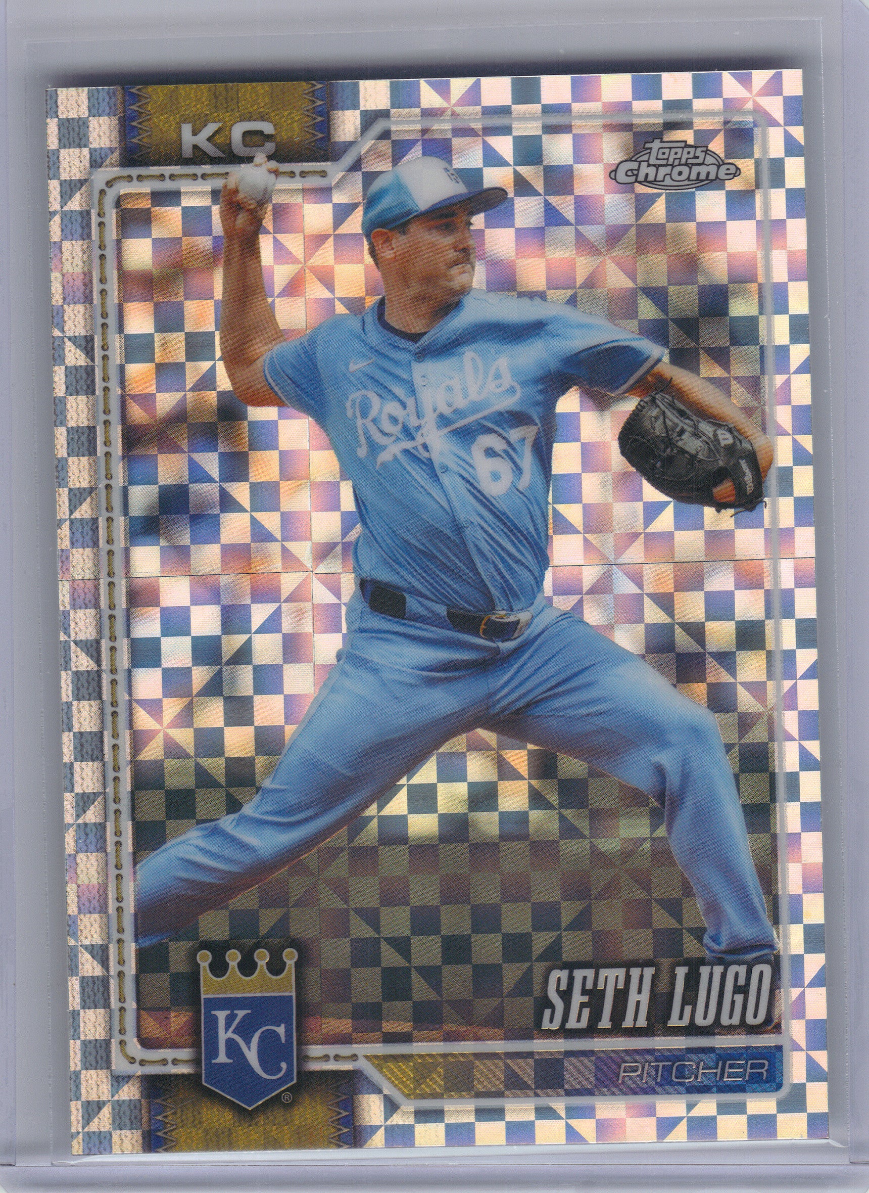 2026 Topps Chrome #231 Seth Lugo X-Fractors Kansas City Royals