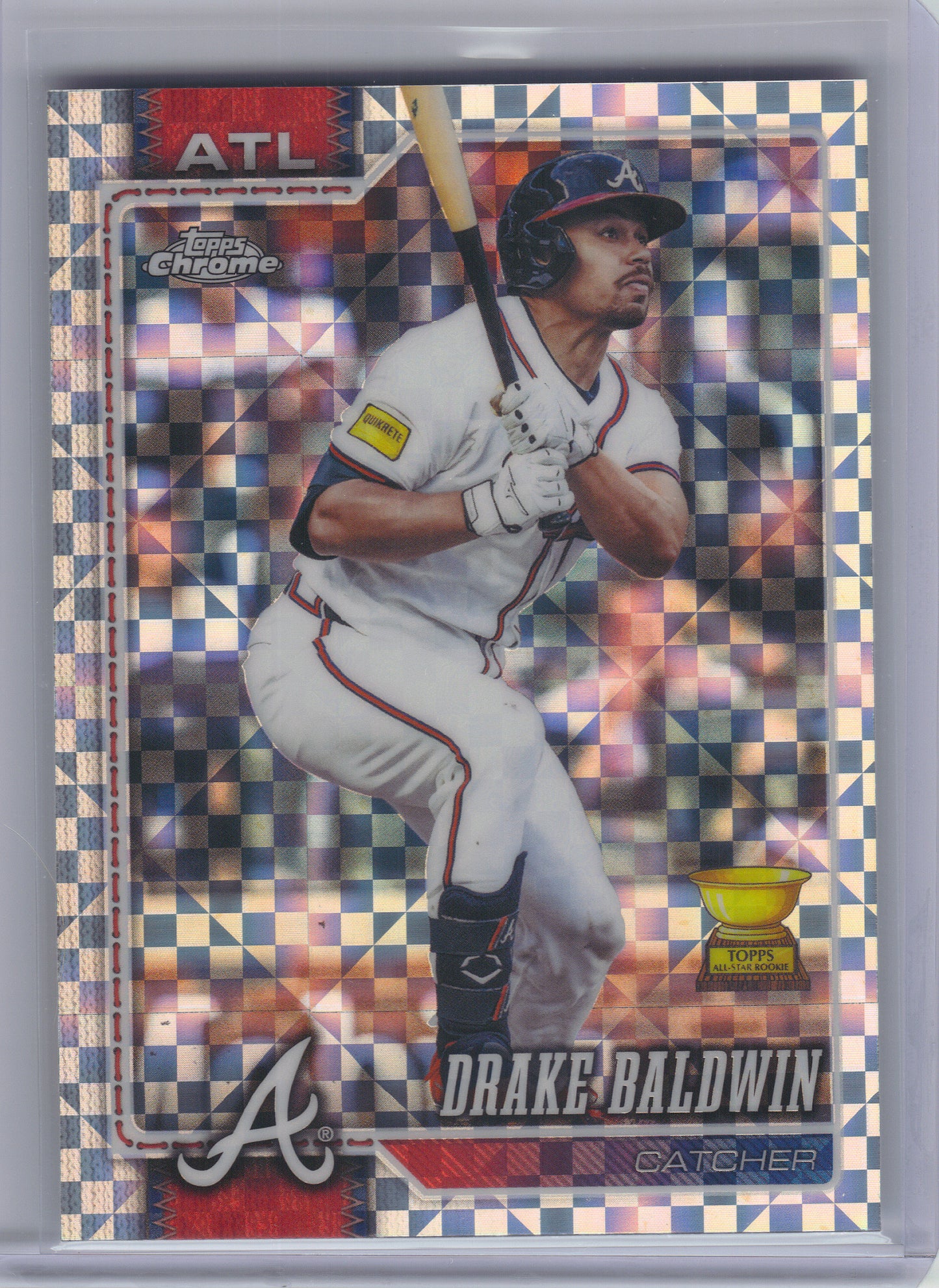 2026 Topps Chrome #258 Drake Baldwin X-Fractors Atlanta Braves