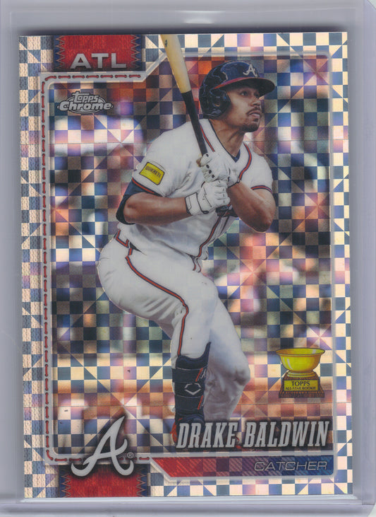2026 Topps Chrome #258 Drake Baldwin X-Fractors Atlanta Braves