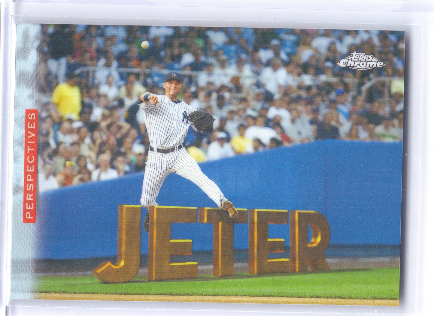 2026 Topps Chrome #P-10 Derek Jeter Perspectives New York Yankees