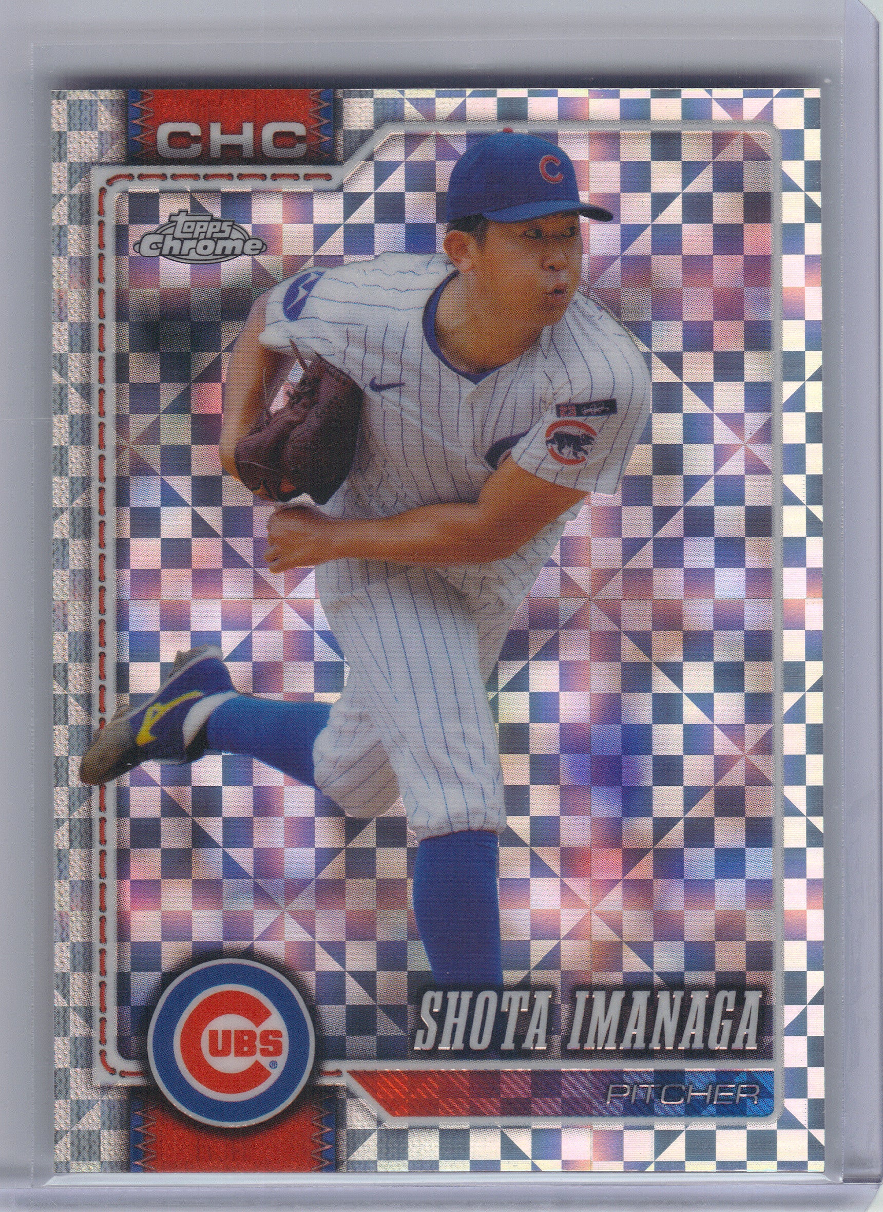 2026 Topps Chrome #161 Shota Imanaga X-Fractors Chicago Cubs