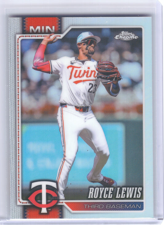 2026 Topps Chrome #151 Royce Lewis Refractors Minnesota Twins