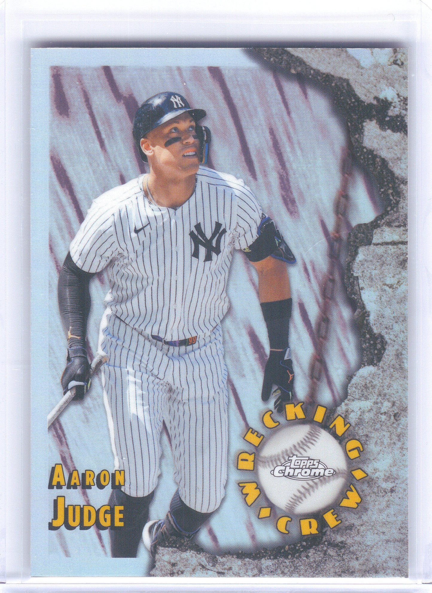 2026 Topps Chrome #WC-1 Aaron Judge Wrecking Crew New York Yankees