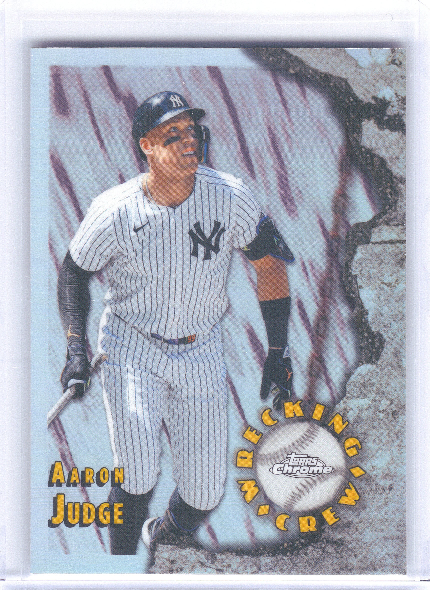 2026 Topps Chrome #WC-1 Aaron Judge Wrecking Crew New York Yankees