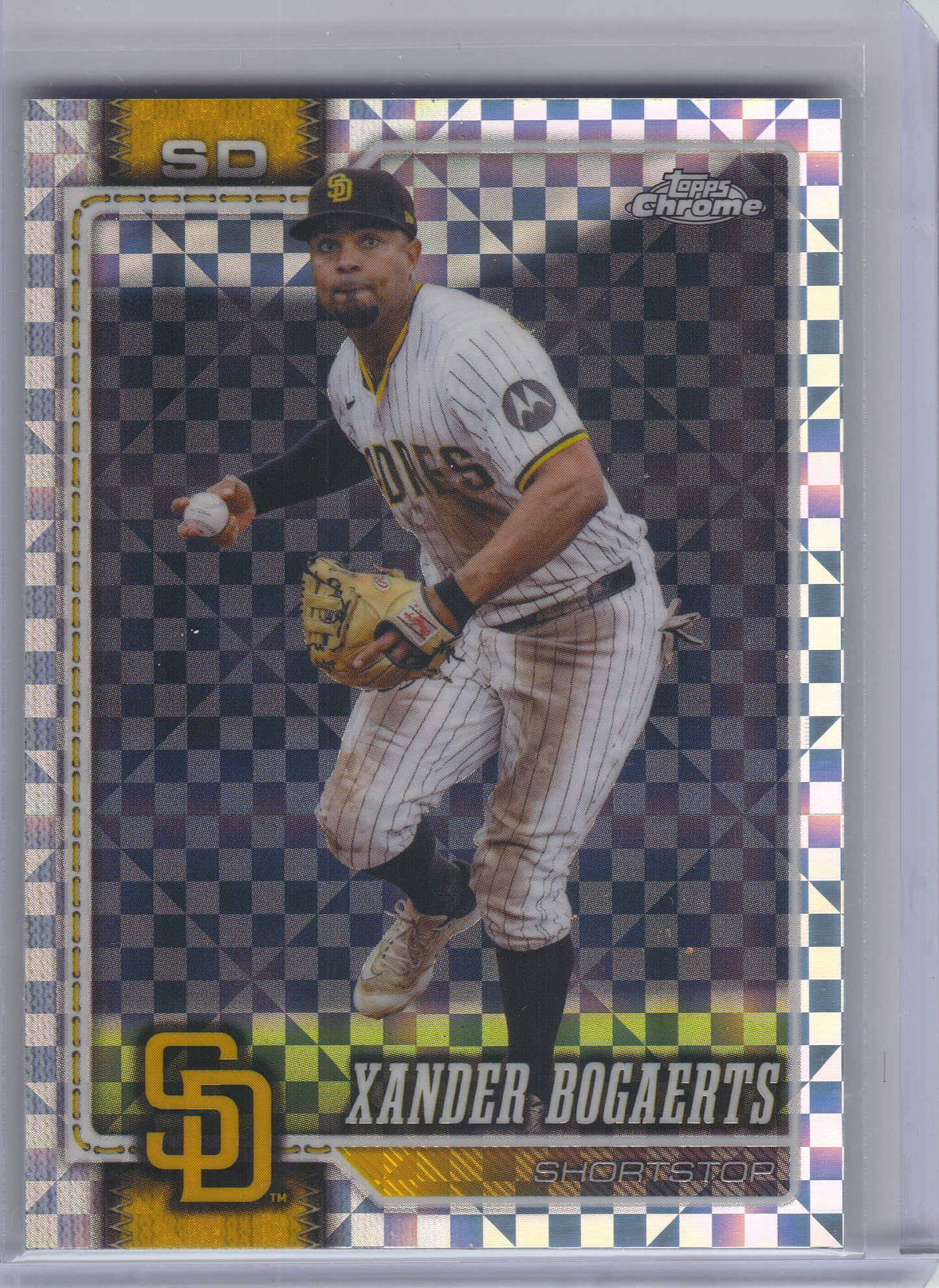 2026 Topps Chrome #155 Xander Bogaerts X-Fractors San Diego Padres