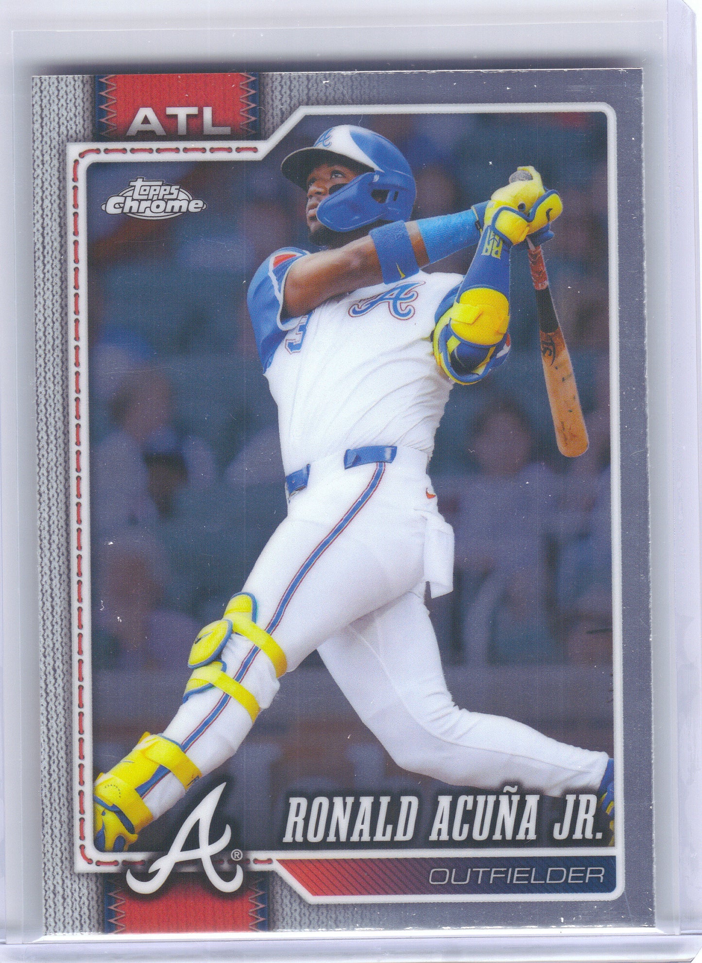2026 Topps Chrome #124 Ronald Acuña Jr. Atlanta Braves