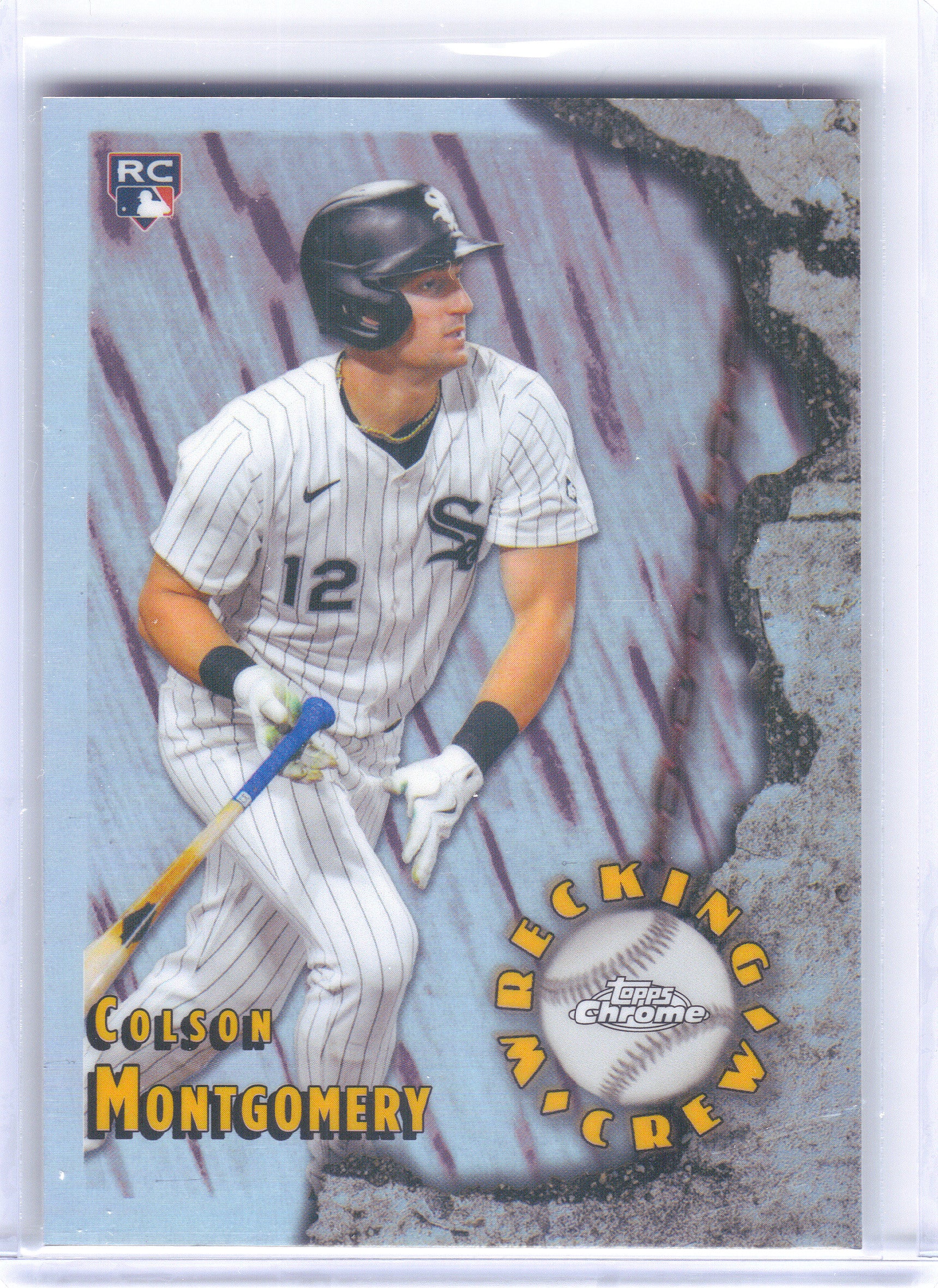 2026 Topps Chrome #WC-23 Colson Montgomery Wrecking Crew Chicago White Sox