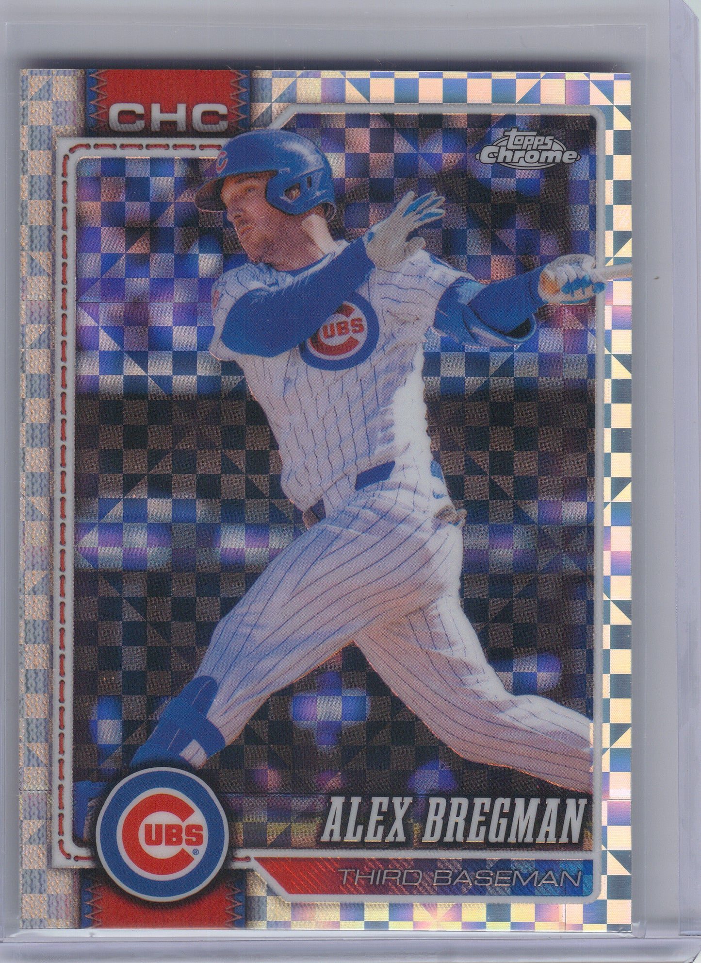 2026 Topps Chrome #30 Alex Bregman X-Fractors Chicago Cubs