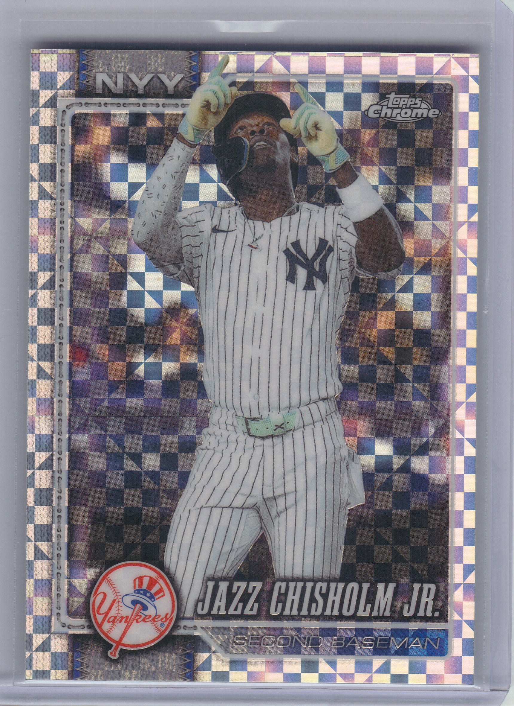 2026 Topps Chrome #61 Jazz Chisholm Jr. X-Fractors New York Yankees
