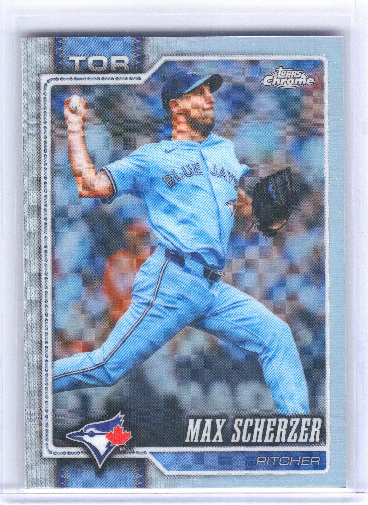 2026 Topps Chrome #148 Max Scherzer Refractors Toronto Blue Jays