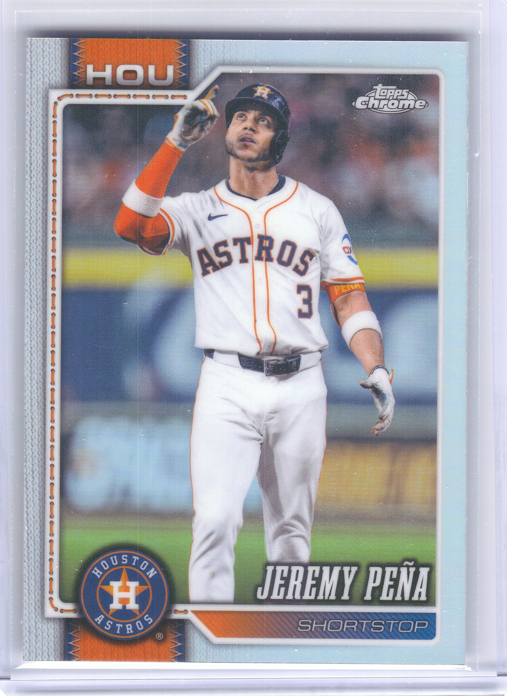 2026 Topps Chrome #157 Jeremy Peña Refractors Houston Astros
