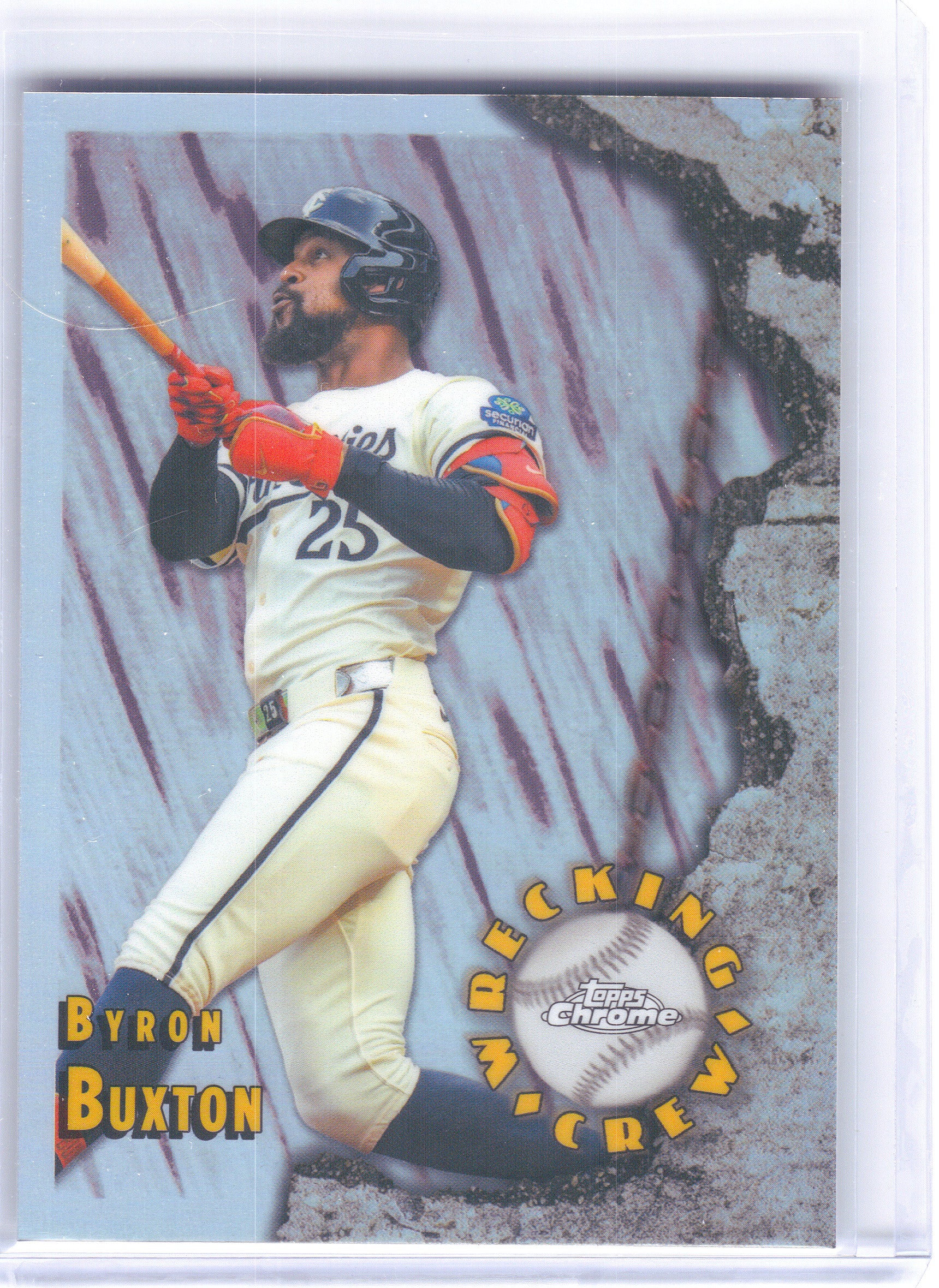 2026 Topps Chrome #WC-11 Byron Buxton Wrecking Crew Minnesota Twins